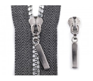 Endlos Reißverschluss 5mm Regenbogen mit 2 Schiebern