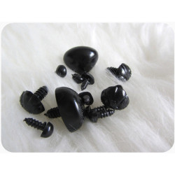 Kunststoff Nase - Set verschiedene Größen Teddy