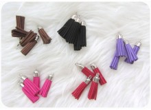 Quasten - Kunstleder