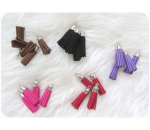 Quasten - Kunstleder