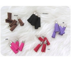 Quasten - Kunstleder