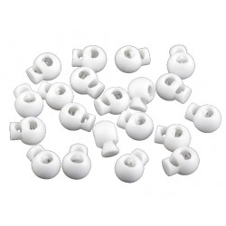 10 St. Kordelstopper weiß 15x19