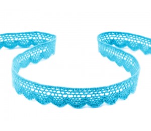 1m Klöppelspitze aus Baumwolle Breite 15 mm