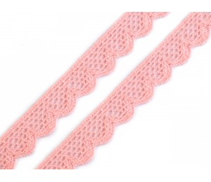 1m Klöppelspitze aus Baumwolle Breite 15 mm