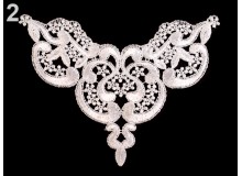 Spitzenapplikation / Spitzeneinsatz klein 