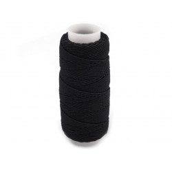 Smokgummi 25m schwarz