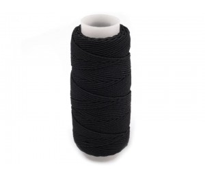 Smokgummi 25m schwarz