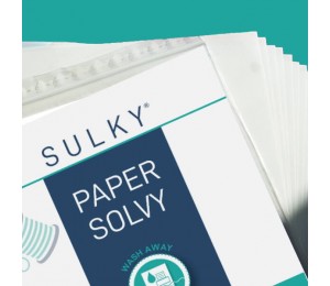 SULKY® PAPER SOLVY, 12 Blatt á 21,6cm x 28cm