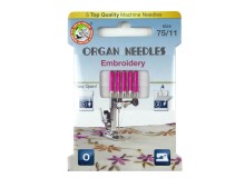 ORGAN® Needles Embroidery 75