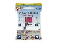 ORGAN® Needles Embroidery Sortiment 75-90