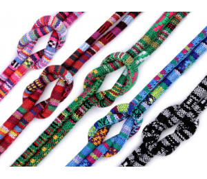 Ethno Kordel Schnur 6mm dunkelblau