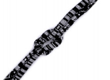 Ethno Kordel Schnur 6mm schwarz