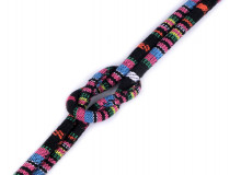 Ethno Kordel Schnur 6mm bunt