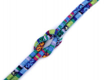 Ethno Kordel Schnur 6mm blau