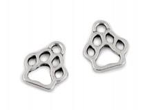 Anhänger Pfote silberfarben