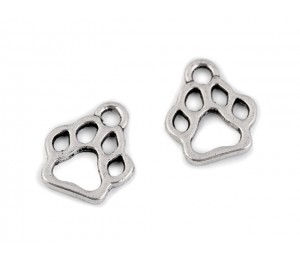 Anhänger Pfote silberfarben