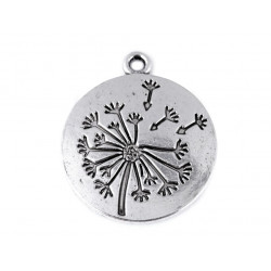 Anhänger Pusteblume silberfarben