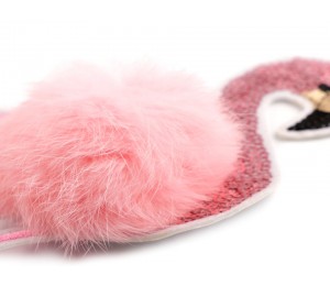 Aufbügler - Flamingo mit Pailletten 18,5cm
