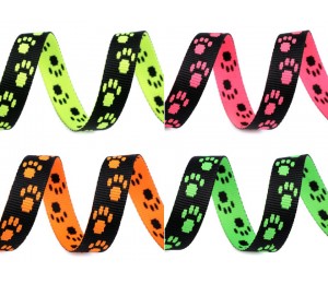 Gurtband Hundemotiv 15 mm