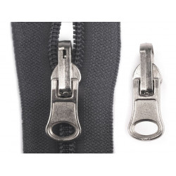 Schieber Zipper zu Spirale Reißverschlüssen 6 mm umklappbar