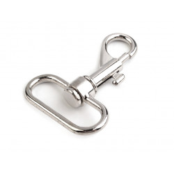 Metall Karabiner 38 mm Fädelloch