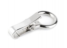 Metall Karabiner mit 15 mm Fädelloch