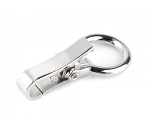 Metall Karabiner mit 15 mm Fädelloch