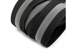 Endlos Reißverschluss 5mm Reflektierend