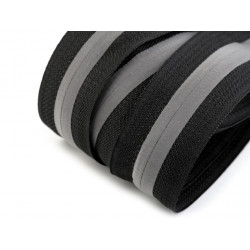 Endlos Reißverschluss 5mm Reflektierend