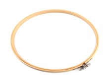 Stickrahmen rund aus Holz Ø25.5 cm