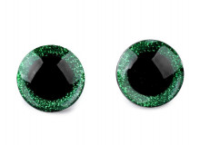 Sicherheitsaugen 25mm Gitzer grün