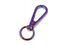 Karabiner Metall 49 mm Regenbogen 
