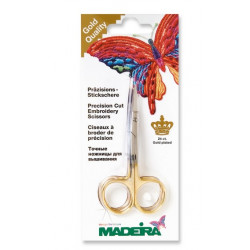 Madeira Stickschere zweifach gebogen 9478