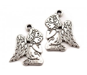 Anhänger ENGELCHEN 17x20mm