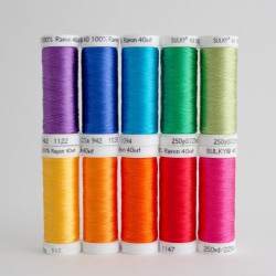SULKY® RAYON 40 - Colour Wheel (10 x 225m Snap Spulen)
