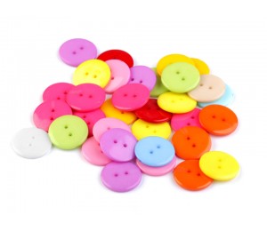 Knöpfe bunter Mix Größe 22,5mm