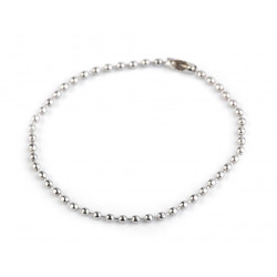 5 St. Kugelkette 18 cm Mantel Aufhänger