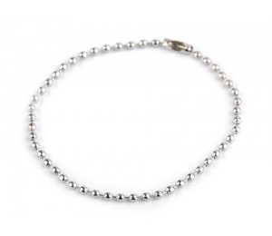 5 St. Kugelkette 18 cm Mantel Aufhänger