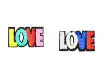 Wendepailletten Applikation LOVE