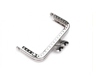 Rahmen für Geldbörsen Rohling z. Annähen 6x8,6 cm Herzen