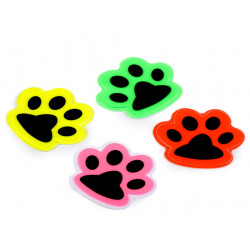 Reflektierender Aufkleber Tatze