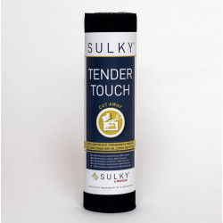SULKY® TENDER TOUCH schwarz, 25cm x 5m 