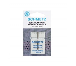 Maschinennadel Schmetz Hohlsaum 130/705H Wing
