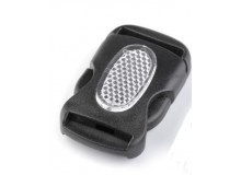 Steckschnalle reflektierend 25mm