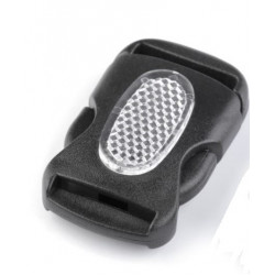 Steckschnalle reflektierend 25mm