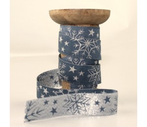 Webband Glitzerkristalle silbergrau