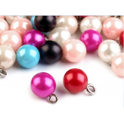 Acrylperlen mit Öse 10 mm