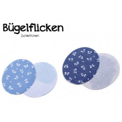 Aufbügler Aufnäher Bügelflicken Jeans Schleifchen