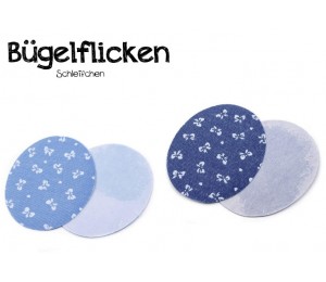 Aufbügler Aufnäher Bügelflicken Jeans Schleifchen