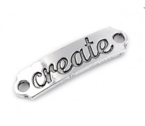 Tag um Annähen zmit Schriftzug